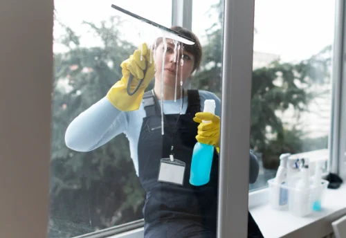 Nettoyage de vitres intérieures et extérieures à Mérigny